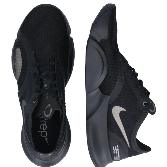 Nike Training SuperRep Go Size 8.5 Black Iron Grey Mens Sneakers Shoes - Picture 1 of 16